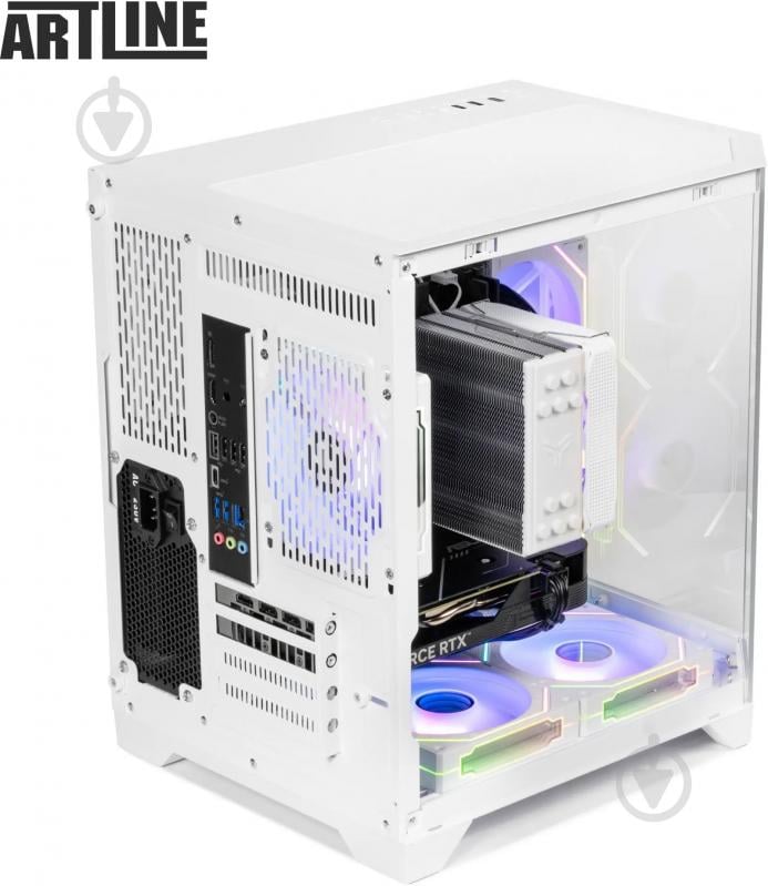 Компьютер Artline Gaming X85WHITE Windows 11 Home (X85Whitev60Win) white - фото 6 Компьютер Artline Gaming X85WHITE Windows 11 Home (X85Whitev60Win) white - фото 6