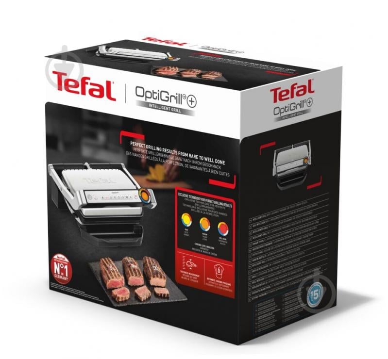 ВИТРИНА! Гриль Tefal OptiGrill+ GC717D10 - фото 9