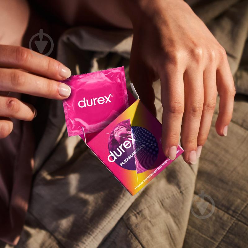 Презервативи Durex Pleasuremax 3 шт. - фото 3