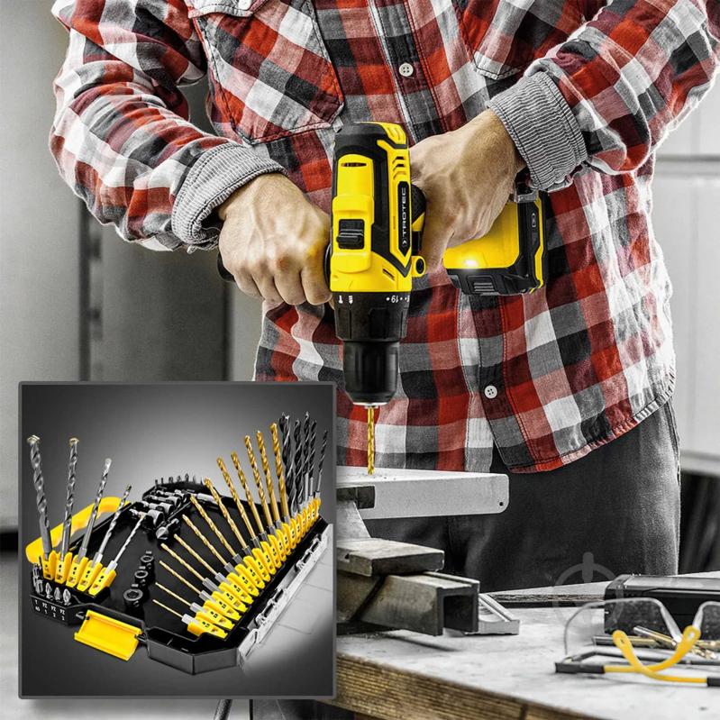 Набор бит и сверл Trotec Hexagon Shank Drill and Bit Set 49 шт. DAS302819 - фото 19
