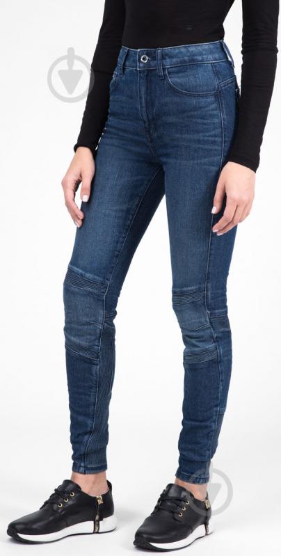 Джинсы G-Star RAW Motac Deconst 3D High Skinny Wmn D09585,8973-9401 р. 26-32 синий - фото 2