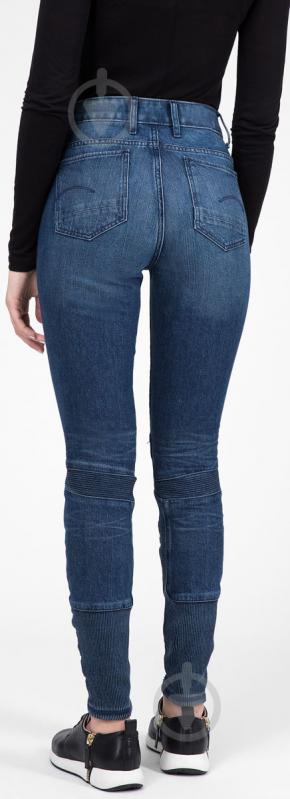 Джинсы G-Star RAW Motac Deconst 3D High Skinny Wmn D09585,8973-9401 р. 26-32 синий - фото 3