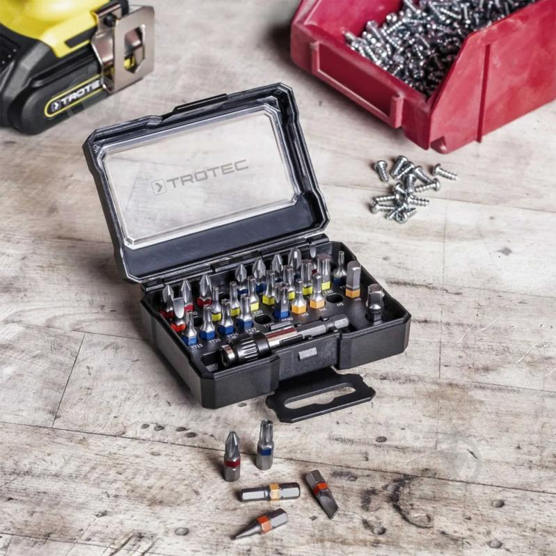 Набір біт Trotec Bit Set 32 шт. DAS302814 - фото 3 Набір біт Trotec Bit Set 32 шт. DAS302814 - фото 3