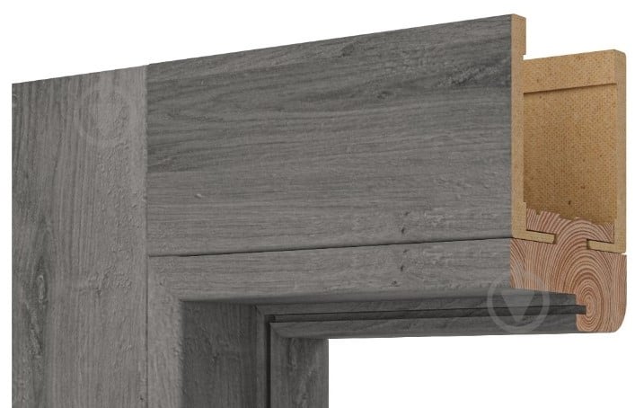 Перемичка Rodos Grand Lux + ХДФ 700x38 мм небраска - фото 1