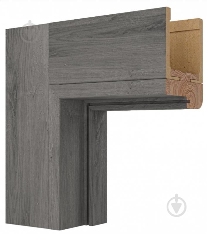 Перемичка Rodos Grand Lux + ХДФ 700x38 мм небраска - фото 2