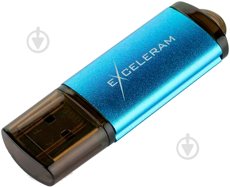 Флеш-пам'ять Exceleram A3 Series 64 ГБ USB 2.0 blue (EXA3U2BL64) - фото 1