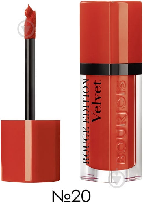 Помада рідка Bourjois Rouge Edition Velvet №20 Poppy Days 7,7 мл - фото 2