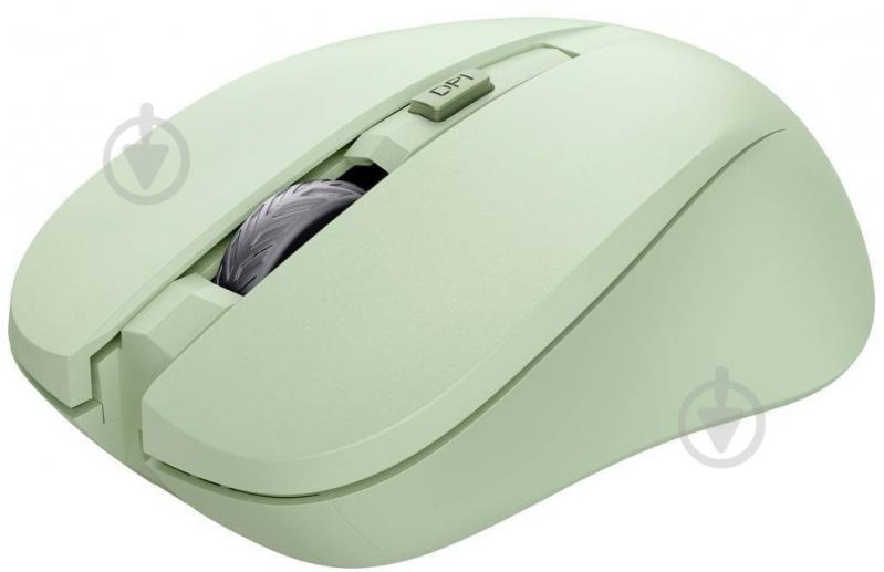 Мышь Trust MYDO Silent WL green (25042) - фото 2