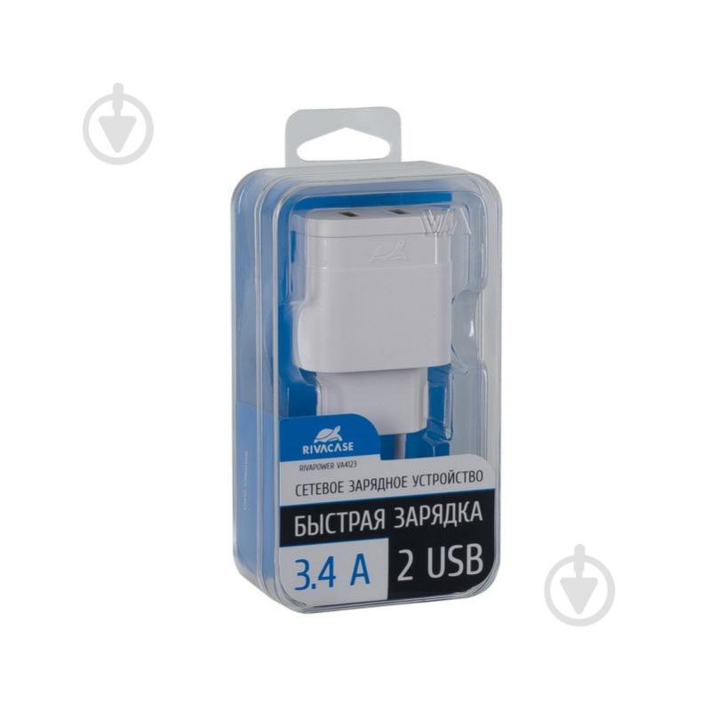 Зарядное устройство RivaCase VA4123 W00 (White) - фото 2