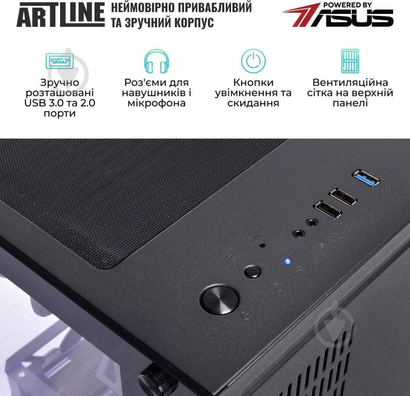 Комп'ютер Artline Overlord X93 (X93v87) black - фото 12