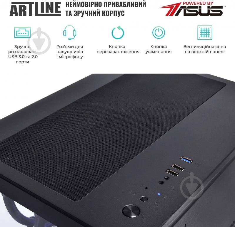 Компьютер Artline Overlord X93 (X93v93) black - фото 7