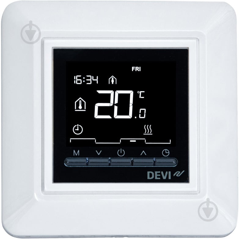 Терморегулятор Devi 140F1055 DEVIreg™ Opti Pure White - фото 2