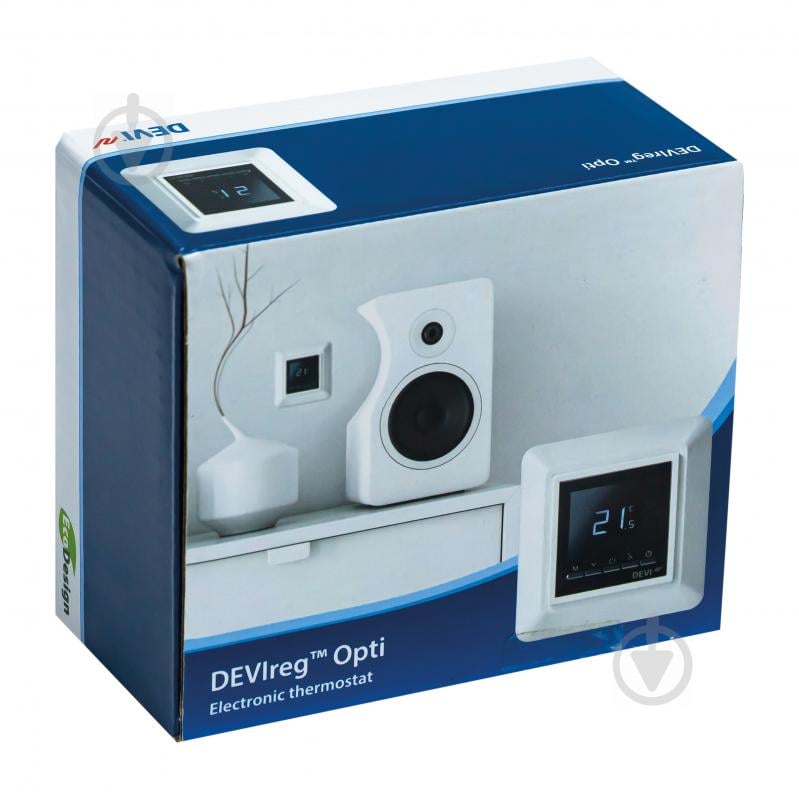 Терморегулятор Devi 140F1055 DEVIreg™ Opti Pure White - фото 6