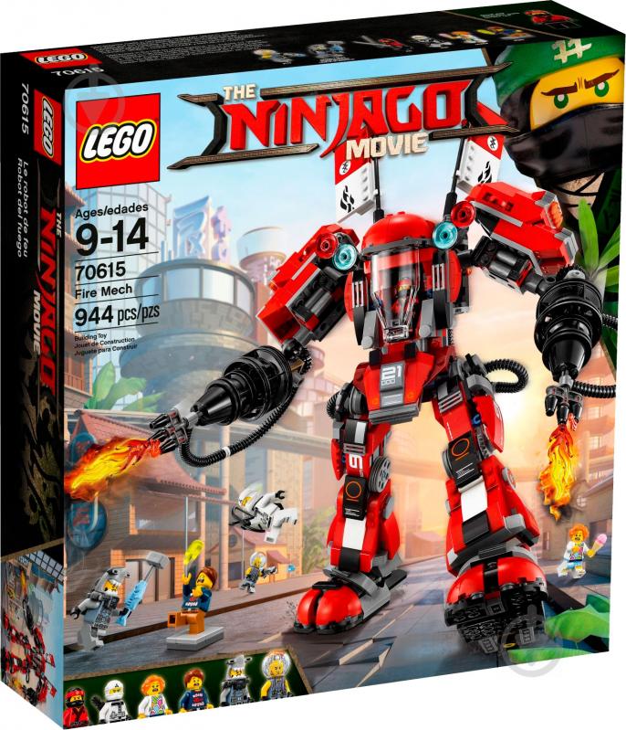 Конструктор LEGO Ninjago Огненный робот Кая 70615 - фото 1