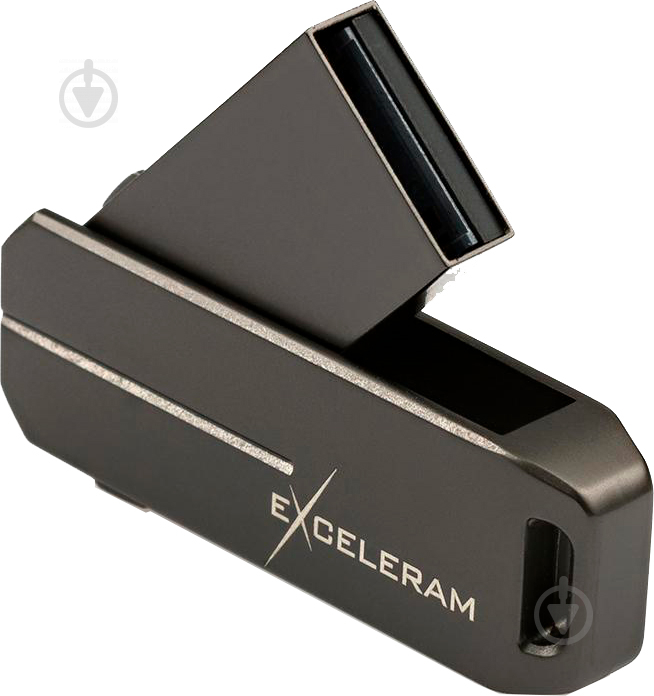 Флеш-пам'ять Exceleram U3 Series 32 ГБ USB 2.0 dark (EXP2U2U3D32) - фото 3