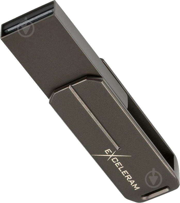 Флеш-пам'ять Exceleram U3 Series 32 ГБ USB 2.0 dark (EXP2U2U3D32) - фото 2