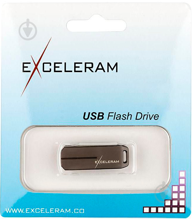 Флеш-пам'ять Exceleram U3 Series 32 ГБ USB 2.0 dark (EXP2U2U3D32) - фото 8