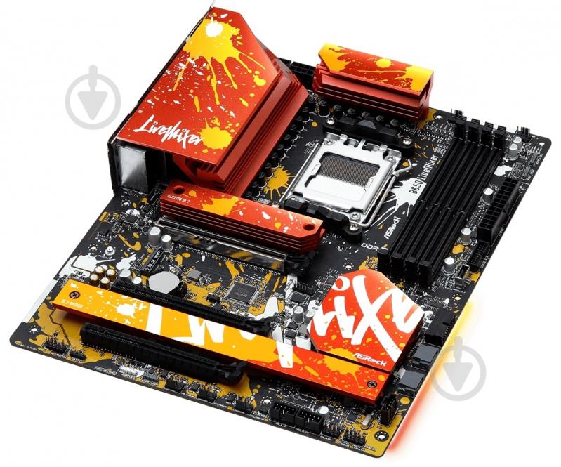 Материнская плата ASRock B650_LIVEMIXER (Socket AM5, AMD B650, ATX) - фото 4