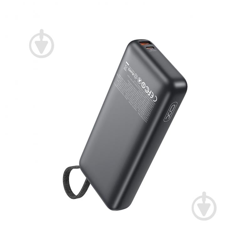 Повербанк Xo PR268 20000 mAh grey (PR268.grey) - фото 3