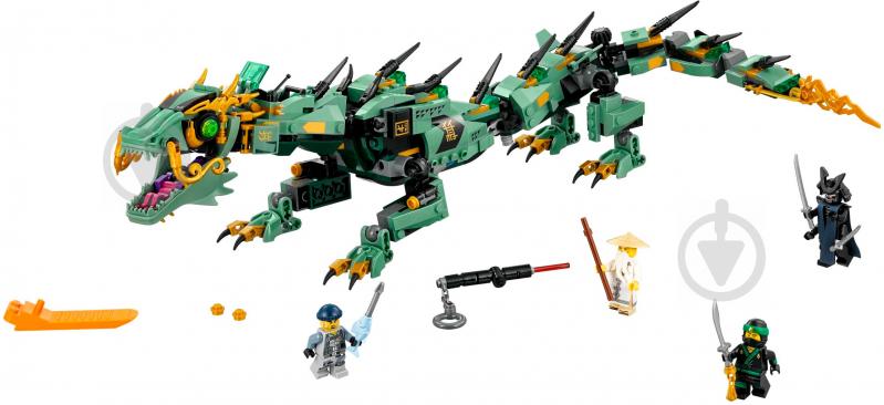 Конструктор LEGO Ninjago Механический дракон зеленого ниндзя 70612 - фото 3