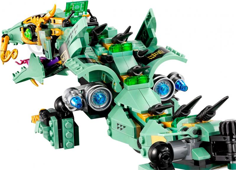 Конструктор LEGO Ninjago Механический дракон зеленого ниндзя 70612 - фото 4