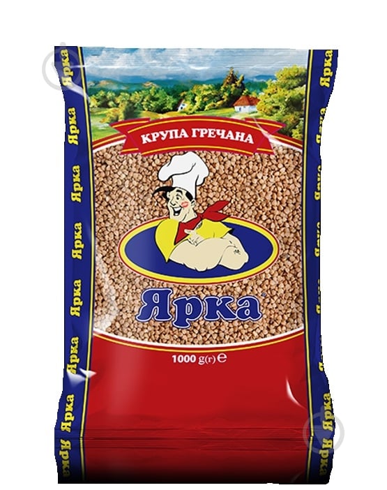 Крупа гречневая ТМ Ярка 1кг м/уп 1000 г - фото 1