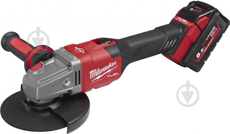 Болгарка (угловая шлифмашина) Milwaukee M18 FHSAG125XB-552X 4933471079 - фото 1