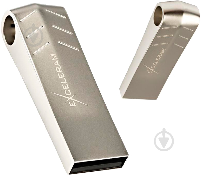 Флеш-память Exceleram U4 Series 64 ГБ USB 2.0 silver (EXP2U2U4S64) - фото 3 Флеш-память Exceleram U4 Series 64 ГБ USB 2.0 silver (EXP2U2U4S64) - фото 3