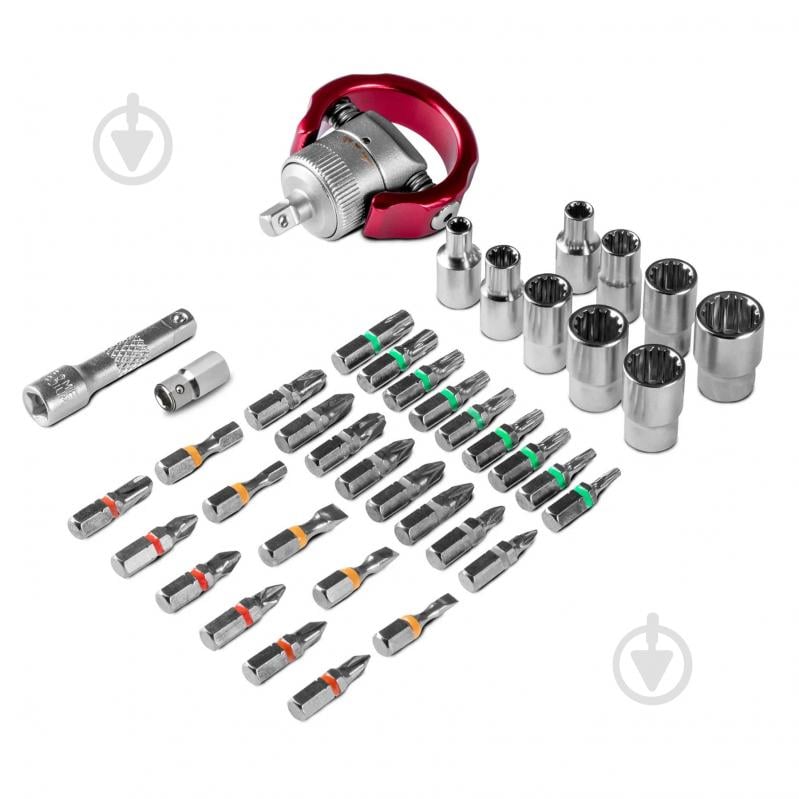 Набір біт і викрутка Trotec Bit and Socket Wrench Set (6200001005) DAS302815 - фото 4 Набір біт і викрутка Trotec Bit and Socket Wrench Set (6200001005) DAS302815 - фото 4