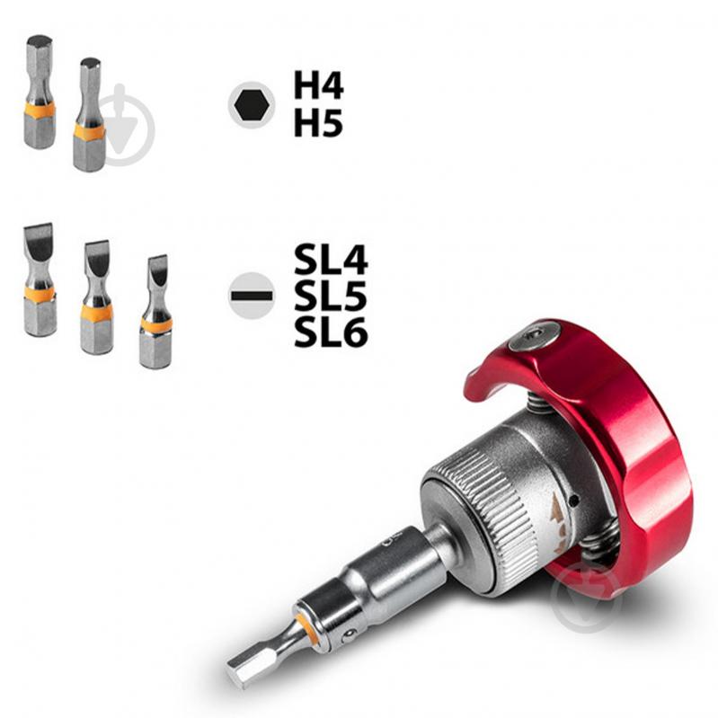 Набір біт і викрутка Trotec Bit and Socket Wrench Set (6200001005) DAS302815 - фото 5 Набір біт і викрутка Trotec Bit and Socket Wrench Set (6200001005) DAS302815 - фото 5
