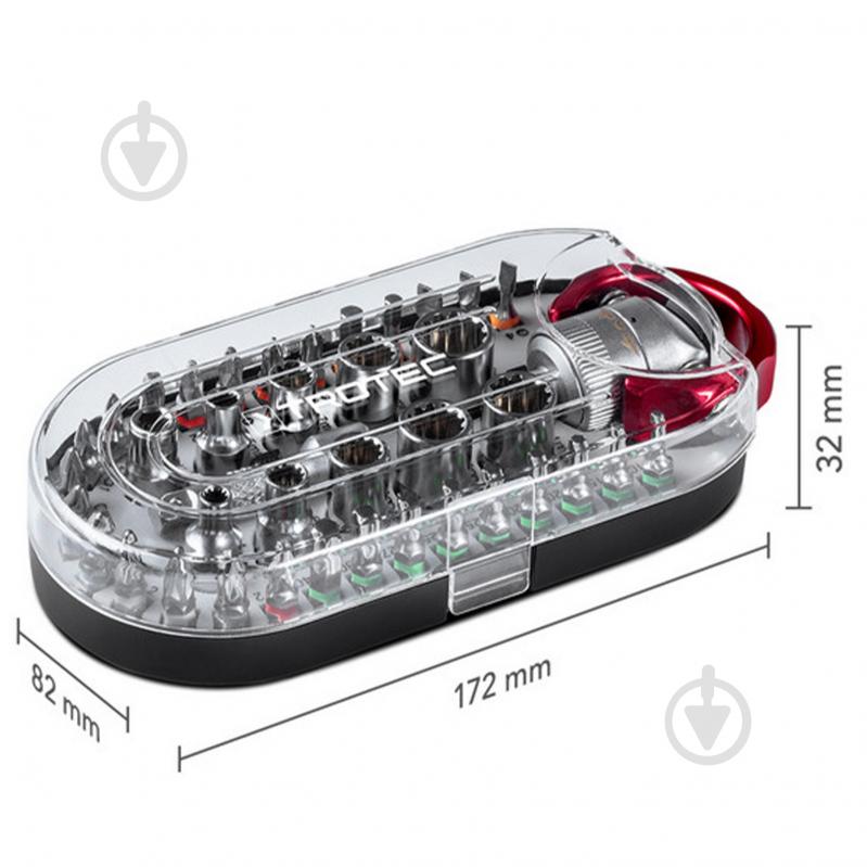 Набір біт і викрутка Trotec Bit and Socket Wrench Set (6200001005) DAS302815 - фото 17 Набір біт і викрутка Trotec Bit and Socket Wrench Set (6200001005) DAS302815 - фото 17