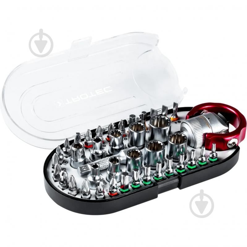 Набір біт і викрутка Trotec Bit and Socket Wrench Set (6200001005) DAS302815 - фото 2 Набір біт і викрутка Trotec Bit and Socket Wrench Set (6200001005) DAS302815 - фото 2