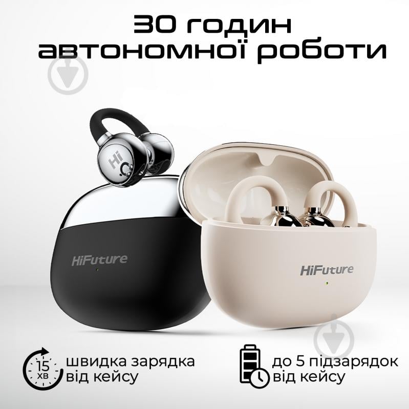 Навушники HiFuture FlexClip black (flexclip.black) - фото 7