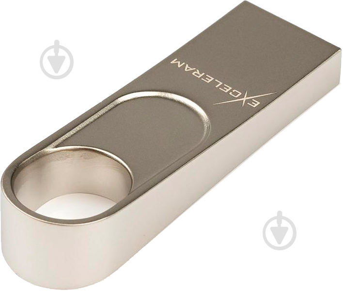 Флеш-память Exceleram U5 Series 16 ГБ USB 2.0 silver (EXP2U2U5S16) - фото 1