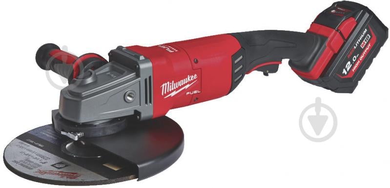 Болгарка (угловая шлифмашина) Milwaukee M18 FLAG230XPDB-121C 4933464115 - фото 1