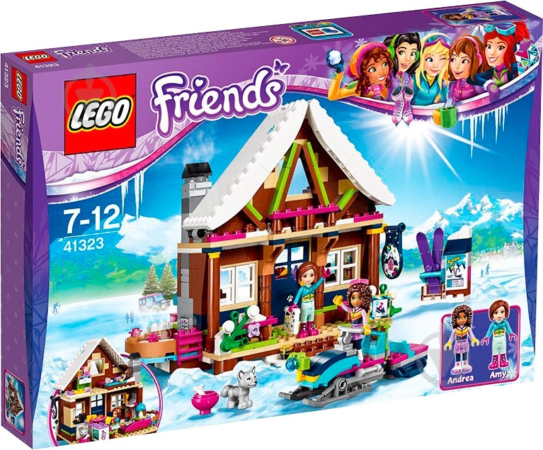 ᐉ Конструктор LEGO Friends Горнолыжный курорт: шале 41323 • Купить в ...