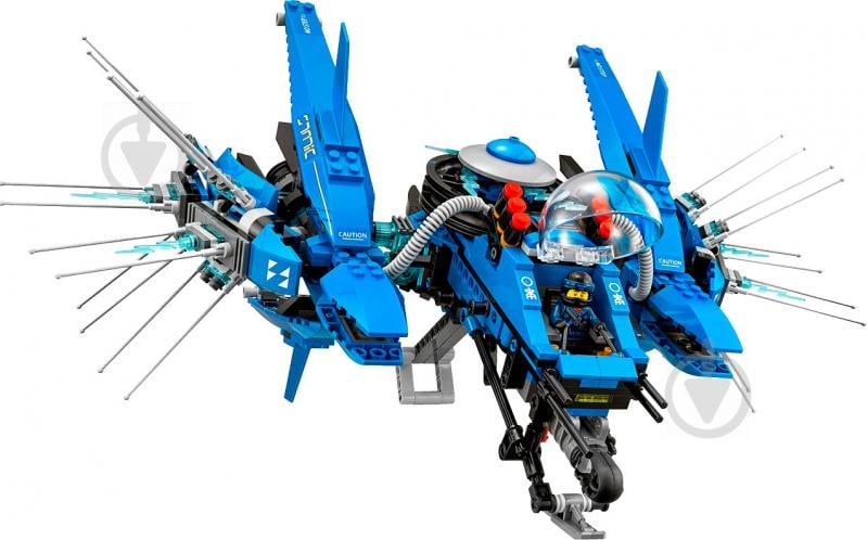 Конструктор LEGO Ninjago Літак-блискавка Джея 70614 - фото 4