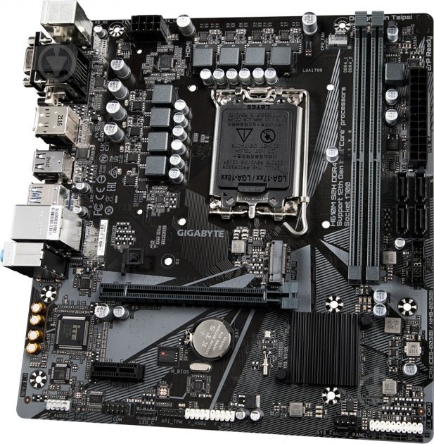 Материнская плата Gigabyte H610M_S2H (Socket 1700, Intel H610, micro ATX) - фото 2