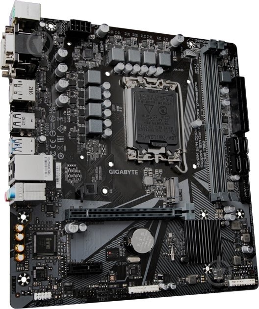 Материнская плата Gigabyte H610M_S2H (Socket 1700, Intel H610, micro ATX) - фото 3