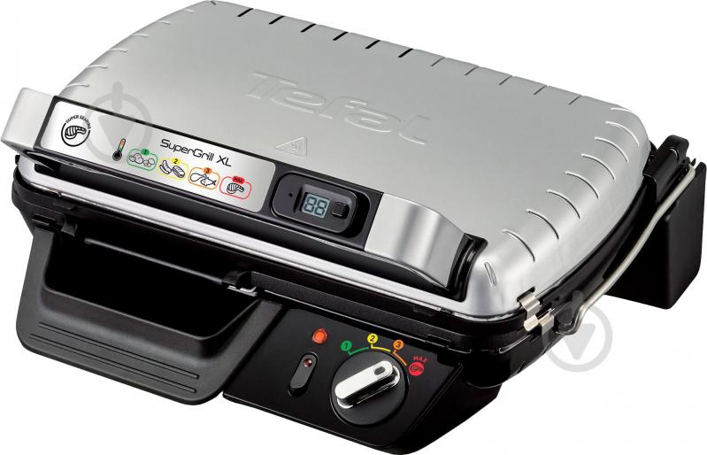 Гриль-барбекю Tefal SUPERGRILL XL TIMER GC461B34 - фото 3