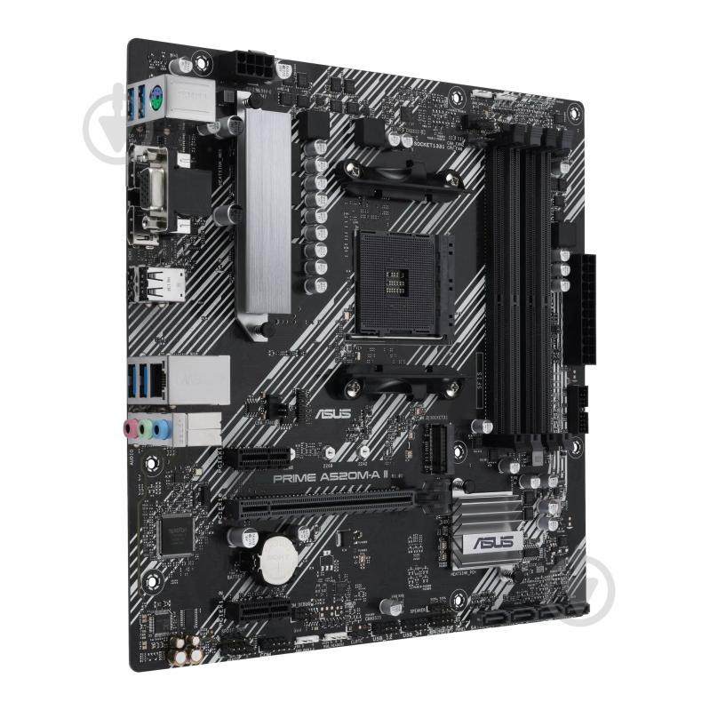 Материнская плата Asus 90MB17H0-M0EAYC (Socket AM4, AMD A520, micro ATX) - фото 3