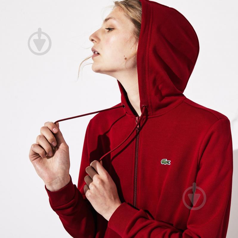 Джемпер Lacoste SF15504CW р. 34 червоний - фото 4