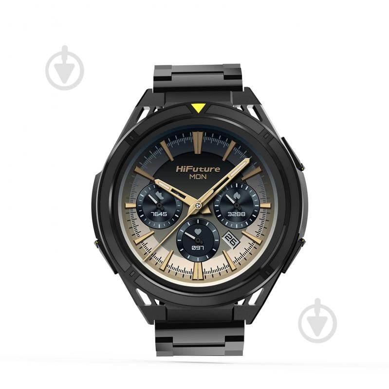 Смарт-годинник HiFuture Active black/yellow (active.black-yellow) - фото 3 Смарт-годинник HiFuture Active black/yellow (active.black-yellow) - фото 3