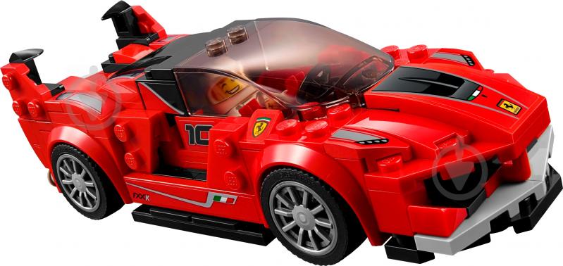 Конструктор LEGO Speed Champions Автомобиль Ferrari FXX K и центр разработки и проектирования 75882 - фото 3