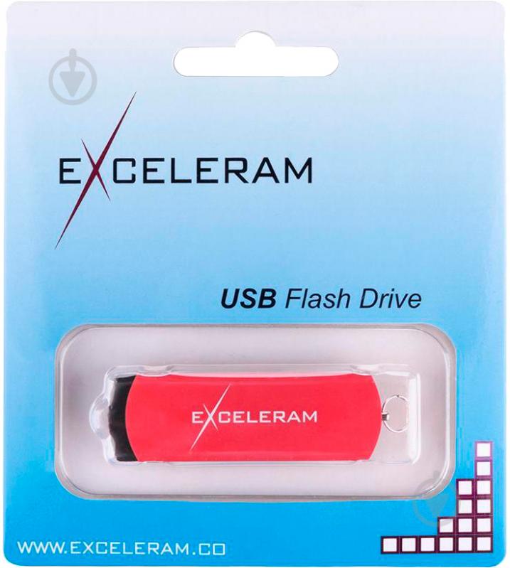 Флеш-пам'ять Exceleram P2 Series 128 ГБ USB 3.1 red (EXP2U3REB128) - фото 7