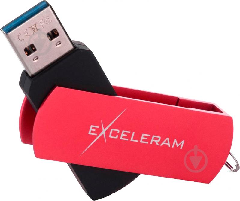 Флеш-пам'ять Exceleram P2 Series 128 ГБ USB 3.1 red (EXP2U3REB128) - фото 4