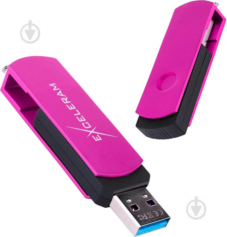 Флеш-пам'ять Exceleram P2 Series 128 ГБ USB 3.1 purple (EXP2U3PUB128) - фото 5