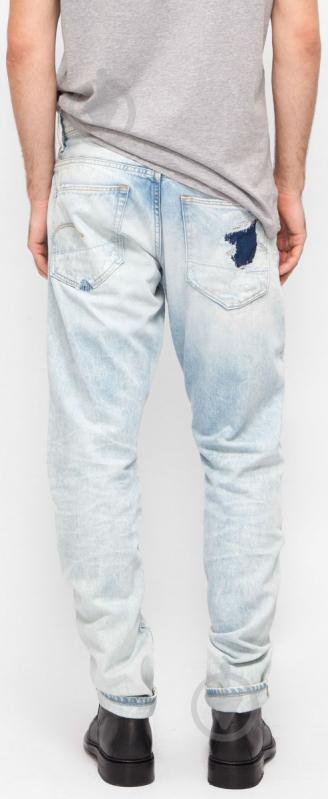 Джинсы G-Star RAW 3301 Tapered 51003,7595-8310 р. 34-32 голубой - фото 3