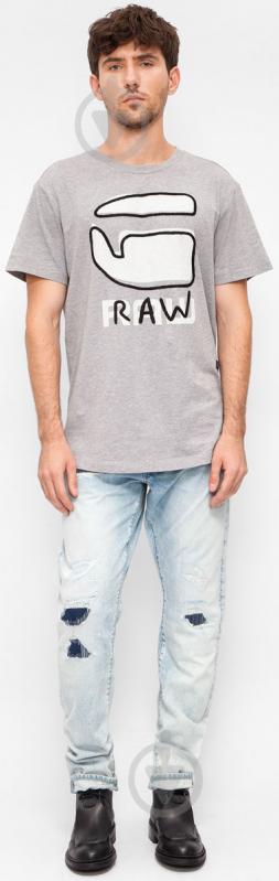 Джинсы G-Star RAW 3301 Tapered 51003,7595-8310 р. 34-32 голубой - фото 4