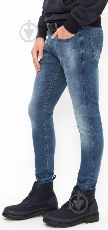 Джинси G-Star RAW Revend Super Slim 51010,6131-424 р. 34-34 синій - фото 2